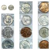1950 [12] U.S. Mint Set Coins