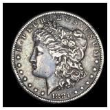 1881-CC Silver Morgan Dollar LIGHTLY CIRCULATED
