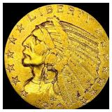 1910 Indian Head $5 Gold Half Eagle CLOSELY UNCIRC