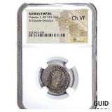 Roman Valerian I 253-260 AD Bi Dbl-Denarius NGC