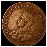 1923 Canada Bronze One Cent LIGHTLY CIRCULATED