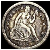 1856-O Seated Liberty Dime NEARLY  UNCIRCULATED