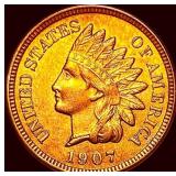 1907 Indian Head Cent CHOICE BU