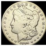 1904-S Silver Morgan Dollar NICELY CIRCULATED