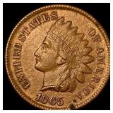 1865 Bronze Indian Head Cent CHOICE AU