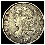 1829 Capped Bust Half Dime NEARLY UNCIRCULATED