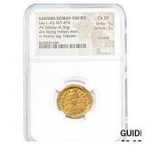 East Roman Leo I, AD 457-474 .14oz Gold Solidus