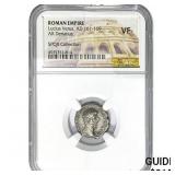 Roman Lucius Verus, AD 161-169 Silver Denarius