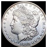 1893 Silver Morgan Dollar CLOSELY UNCIRCULATED