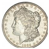 1884-S Morgan Silver Dollar
