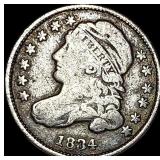 1834 Capped Bust Dime NICELY CIRCULATED