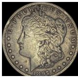 1897-O Silver Morgan Dollar NEARLY UNCIRCULATED