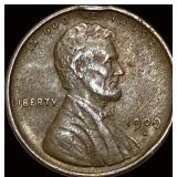 1909-S Lincoln Wheat Cent LIGHTLY CIRCULATED