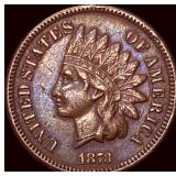 1873 Indian Head Cent CLOSELY UNCIRCULATED