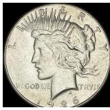 1926-S Silver Peace Dollar CHOICE AU