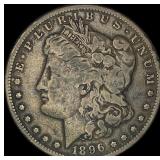 1896-S Silver Morgan Dollar LIGHTLY CIRCULATED