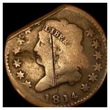1814 Classic Head Large Cent NICELY CIRCULATED
