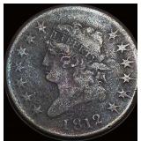 1812 Classic Head Large Cent NICELY CIRCULATED