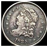 1835 Capped Bust Half Dime NEARLY  UNCIRCULATED