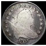 1807 Draped Bust Half Dollar NICELY  CIRCULATED