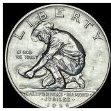 1925-S Silver California Diamond Jubilee Half  Do