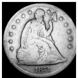 1871 Silver Dollar ABOUT UNCIRCULATED