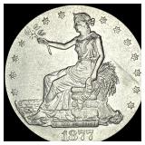 1877-S Trade Dollar CLOSELY UNCIRCULATED