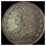 1826 Capped Bust Half Dollar NEARLY  UNCIRCULATED