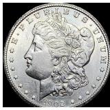 1902-S Silver Morgan Dollar CLOSELY UNCIRCULATED