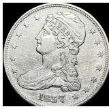 1837 Capped Bust Half Dollar ABOUT UNCIRCULATED