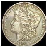1901 Morgan Silver Dollar LIGHTLY CIRCULATED
