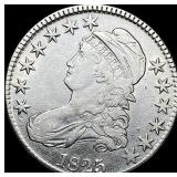 1825 Capped Bust Half Dollar CLOSELY UNCIRCULATED