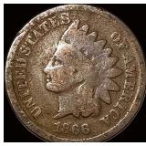 1866 Indian Head Cent LIGHTLY CIRCULATED