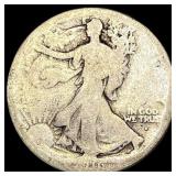 1916-S Walking Liberty Half Dollar LIGHTLY CIRCULA