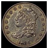 1834 Capped Bust Half Dime NEARLY UNCIRCULATED
