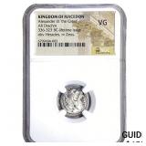 Macedon Alexander III 336-323 BC Silver Drachm