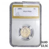 1896 Liberty Victory Nickel PGA PR66