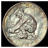 1925-S Silver California Jubilee Half Dollar GEM