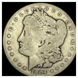 1904-S Silver Morgan Dollar NICELY CIRCULATED