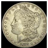 1889 Silver Morgan Dollar CLOSELY UNCIRCULATED