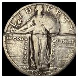 1927-S Silver Standing Liberty Quarter NICELY CIRC
