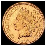 1862 Copper-Nickel Indian Head Cent UNCIRCULATED