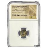 Judaea Pontius Pilate, AD 26-36 Bronze Prutah NGC