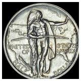 1926-S Silver Oregon Trail Half Dollar CHOICE BU