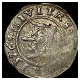 1200-1450 Bohemia Silver Pfenning CLOSELY UNCIRCUL