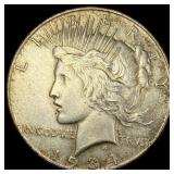 1934 Peace Silver Dollar CHOICE AU