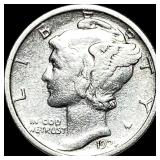 1925-D Silver Mercury Dime CLOSELY UNCIRCULATED