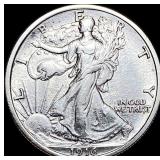 1916 Walking Liberty Half Dollar ABOUT UNCIRCULAT
