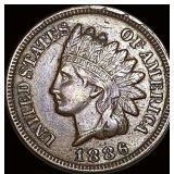 1886 Indian Head Cent NEARLY UNCIRCULATED