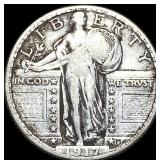 1917-D Silver Standing Liberty Quarter HIGH GRADE